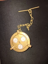 New Velvac Brass Diesel Fuel Cap 2-1/8" Male Non-Vented 600017