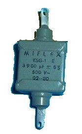 Miflex Vintage Micro Kondensator KSG-1 3900pF 500V 4 Stück 