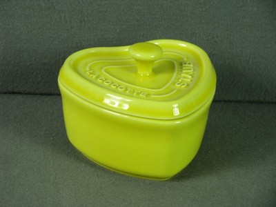 Staub Keramik Mini Cocotte Herz gelb (57a)