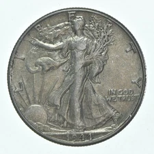 Choice BU - 1944 Walking Liberty Half Dollar - 90% Silver - Uncirculated Unc