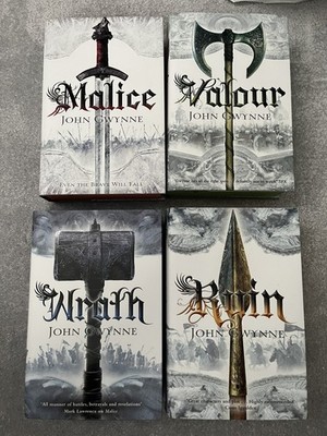 The Broken Binding The Faithful And The Fallen Malice John Gwynne Signed