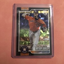 2026 Topps Black Diamante 6/10 Bryan Abreu SSP Astros