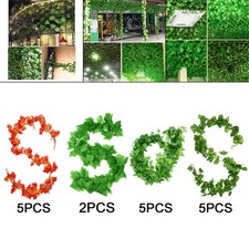 Guirlande de Lierre Artificielle, Faux Vignes Décor de Verdure Guirlande de