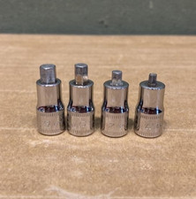Snap-on TMAMXS 1/4" Drive Metric 3,4,5,6 Hex Bit STUBBY Socket Driver 4Pc Set