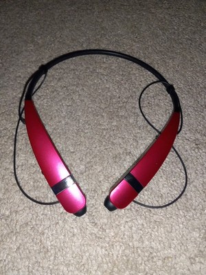 LG Tone Pro HBS-760 Bluetooth Pink Earphones Headset