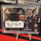 Brandon Clarke Autograph GAME WORN Patch /199 - 2022-23 Select Grizzlies