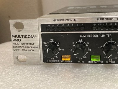 MULTICOM PRO MDX 4400 ダイナミックプロセッサー Behringer Multicom Pro Audio Interactive Quad Dynamic Processor