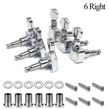 6 Right Guitar Tuners Tuning Pegs Keys Heads For Fender ST TL Electric Guitar