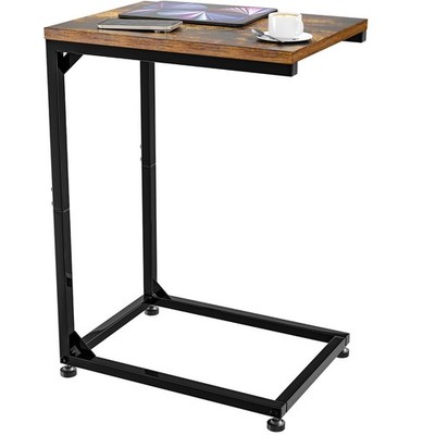 Simple Trending C Shaped End Table, Side Table for Couch, Small Sofa Table