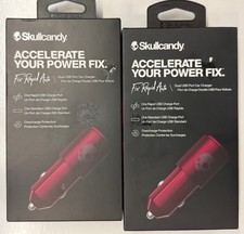 2/ 19.99 Skullcandy "Fix Rapid Auto" Dual USB Port Car Charger S7FCZ-M723 051