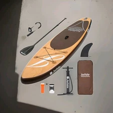 SUP Inflatable Paddle Board, Stand Up Paddle Board 10’6”×31"×6" (17lbs)