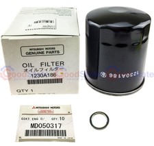 GENUINE Mitsubishi CHALLENGER PB PC 4D56 2.5L Oil Filter With Drain Oring