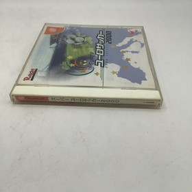 SUPER EURO SOCCER 2000 Spine * Dreamcast Sega.