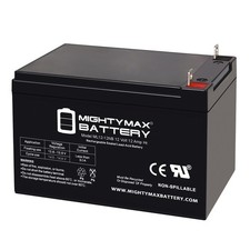 Mighty Max ML12-12NB 12V 12Ah NB Terminal Battery Replaces Minuteman Pro 1000i