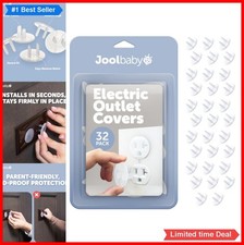 Outlet Covers 32 Pack Child Safety Plastic Clear Baby Proofing Electrical