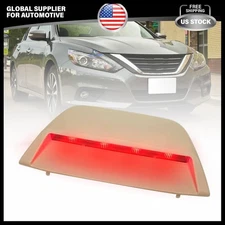 Rear High Third 3rd Brake Stop Light Tail Lamp For 2013-2018 Nissan Altima Beige