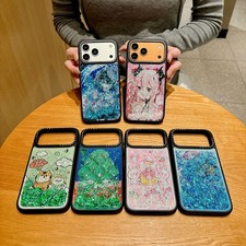 Luxury Bling Diamond Quicksand Case for iPhone 17 16 15 14 Pro Max Trendy Cover