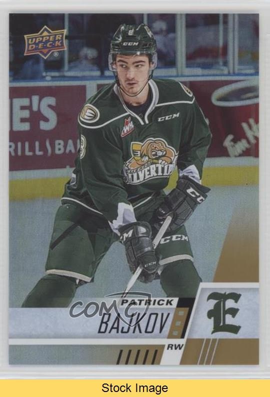 2017-18 Upper Deck CHL Rainbow Patrick Bajkov #131 READ 6f8