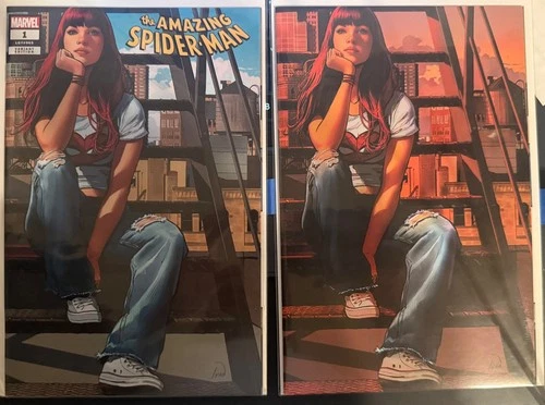 amazing spider man 1 ivan talavera variant cover A & B Ltd 3000 / 1000