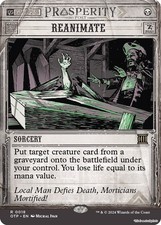 Reanimate Normal Rare [OTP - 18] MTG NM