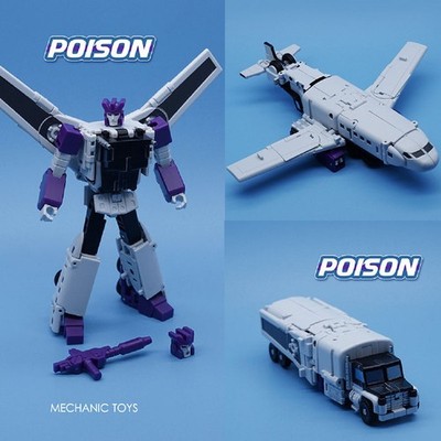 Transforming Robot For MFT MS-27 Triple Changer Octane G1 Small Scale Boxed