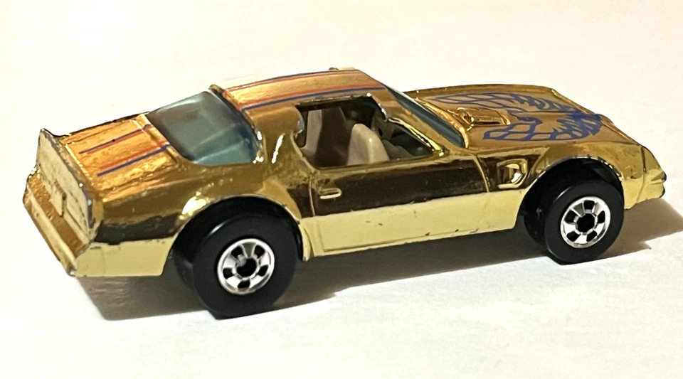 风火轮 Hot Bird Golden Machines 6 包 Trans Am 金色蓝色玻璃 EX 到近乎完好 — 第 3/4 张图片