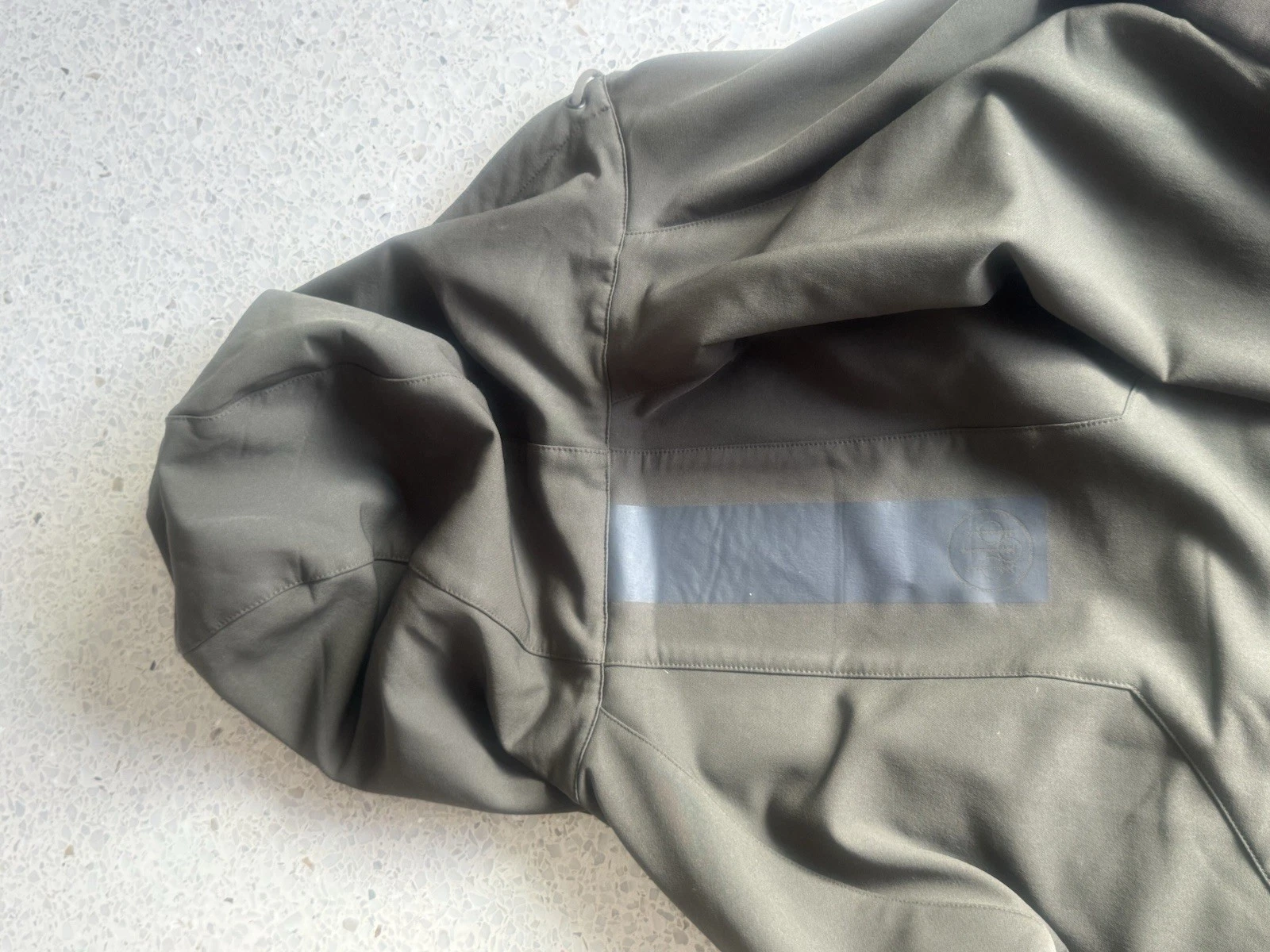 Beretta Olive Green Softshell Hooded Jacket Full Zip Outdoor Hunting - Men's M image 9