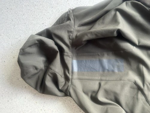 Beretta Olive Green Softshell Hooded Jacket Full Zip Outdoor Hunting - Men's M image 9