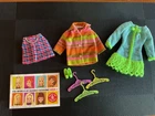 Vintage Barbie Mod lot, excellent to near mint, #1853, #1846, #3408, booklet.