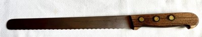 Marks Pro 2100 Carbon Steel Serrated Edge 10  blade Knife #133-reg