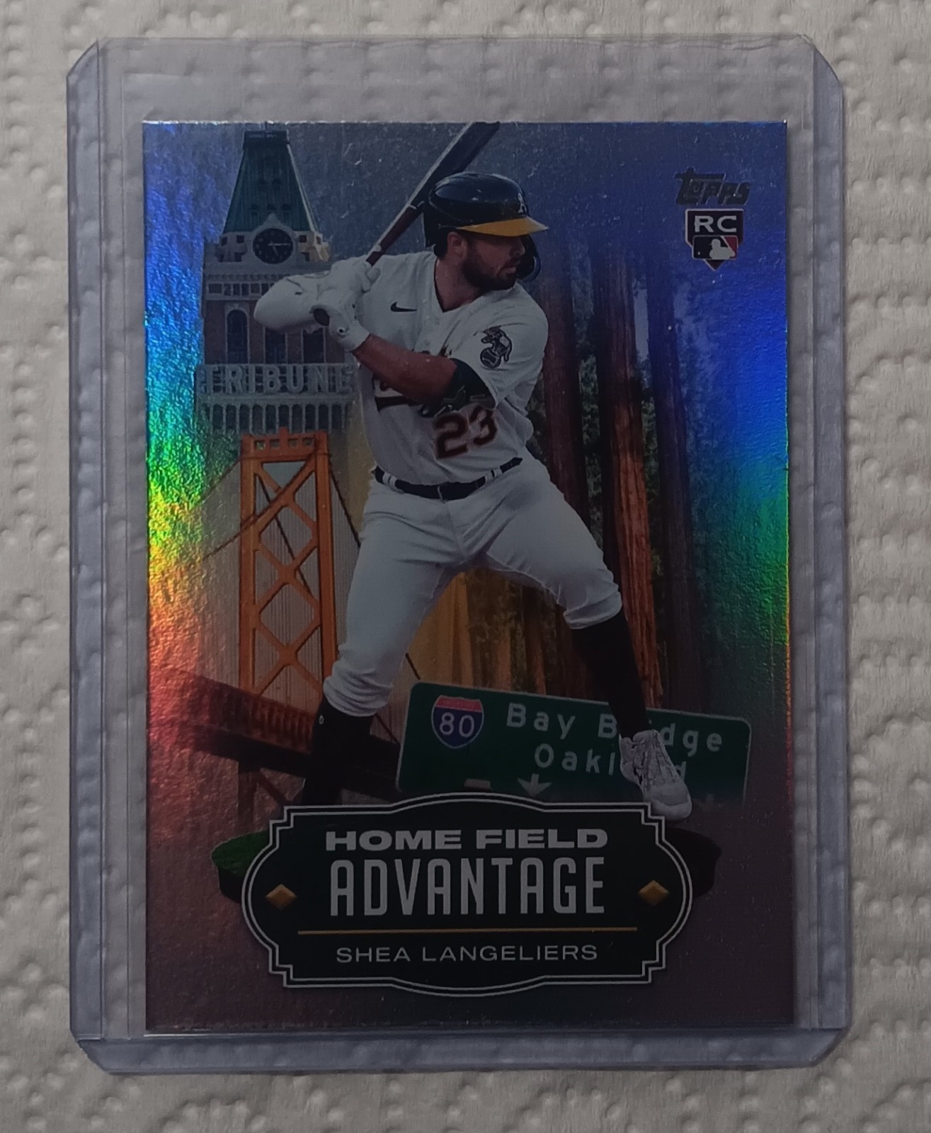2023 Topps Update Series Home Field Advantage Shea Langeliers #HA-27 (RC)🔥🔥🔥