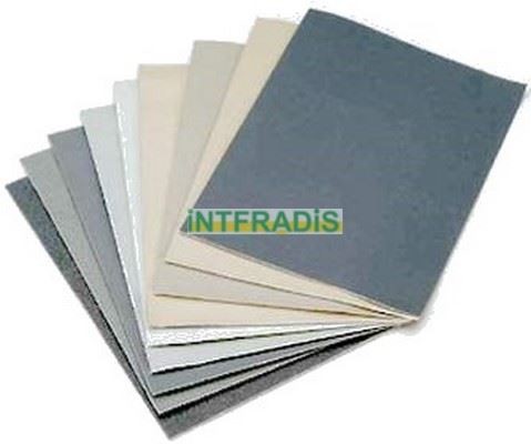 Papier émeri abrasif sec et humide grain 400 pour carrosserie 50u