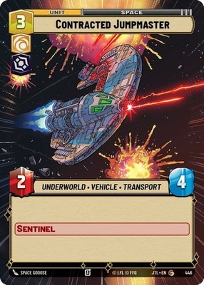 3X-Contracted Jumpmaster - Hyperspace-SWU04-Jump to Lightspeed-Star Wars Unlimit