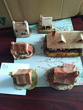 Lilliput Lane Cottage Miniatures Set of 6 Multicoloured