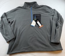 Eddie Bauer Mens First Ascent Long Sleeve 1/2 Zip Fleece Jacket Size XXL NWT