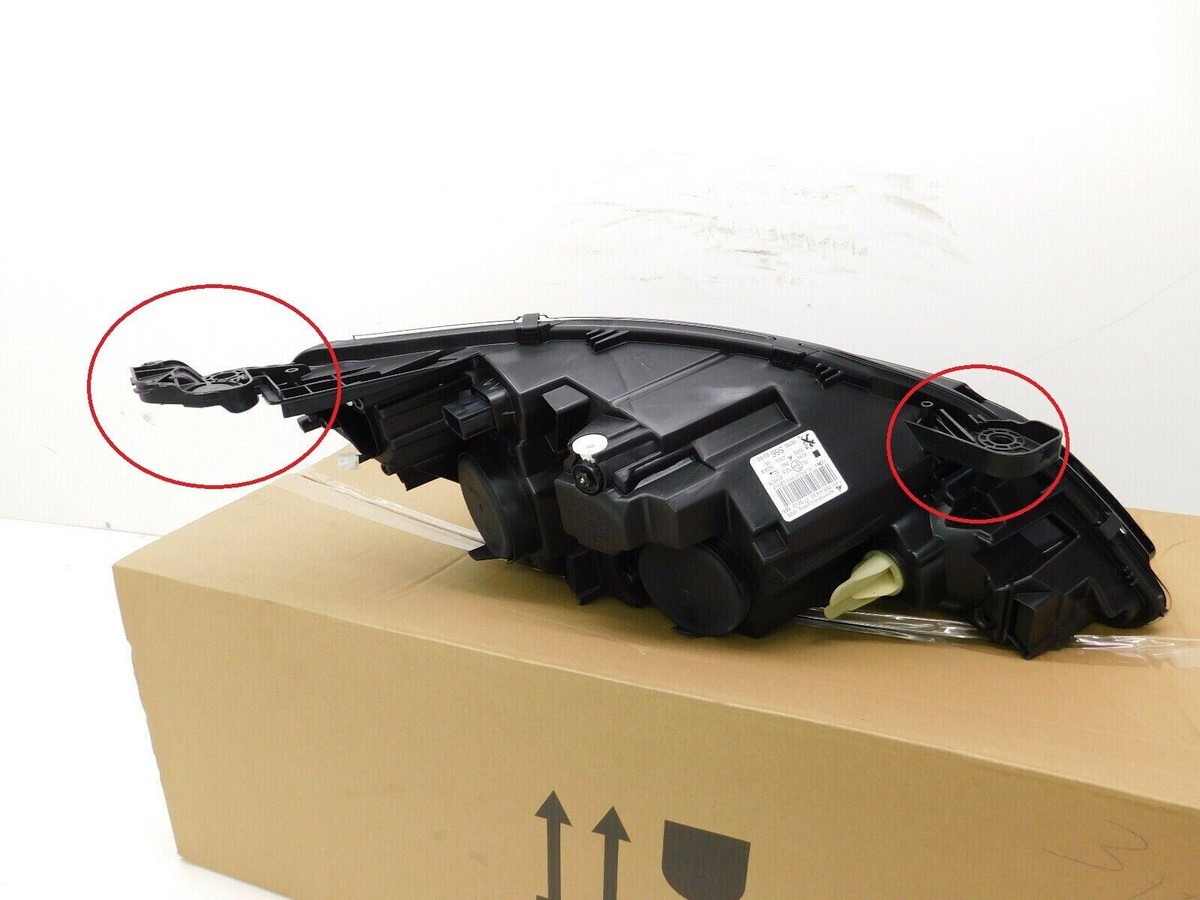 Headlight Repair Kit For Peugeot 308 I & RCZ - Left/Driver Side, OEM #6212 E3, Part DX4015