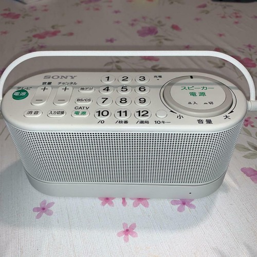 Sony SRS-LSR100 Hand TV Lautsprecher TV Fernbedienung Tropfsicher Getestet Fu...