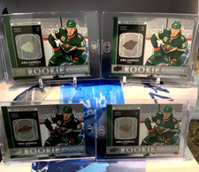 2021-22 Upper Deck Rookie Retrospective Kirill Kaprizov Rookie Card 4 Card Lot!. rookie card picture