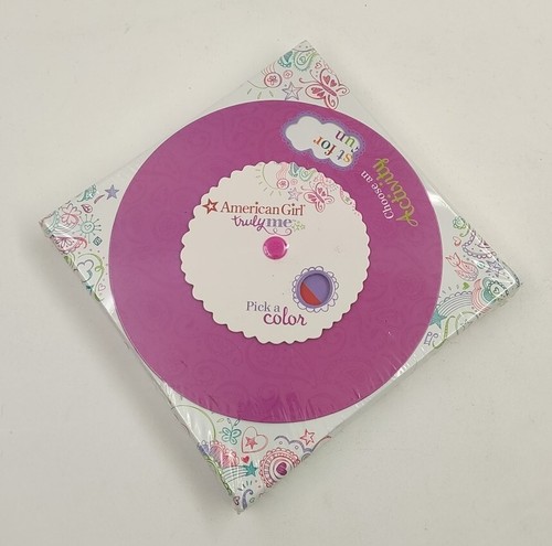 American Girl Truly Me Pick A Color Choose An Activity Box Wheel