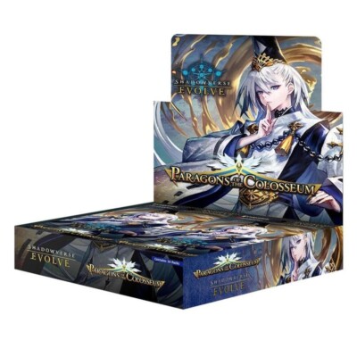 SHADOWVERSE EVOLVE PARAGONS OF THE COLOSSEUM SEALED BOOSTER BOX, IN STOCK!  | eBay