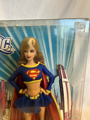 NEW 2008 Barbie DC SUPERGIRL Collector Doll Silver Label NEW 2008 Barbie DC SUPERGIRL Collector Doll Silver Label