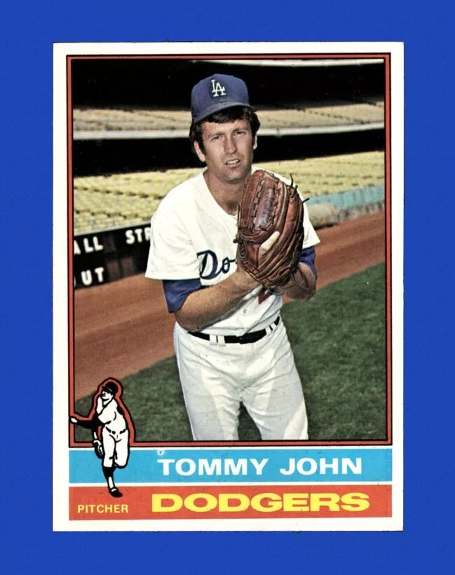 Tommy John trading card
