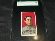 1909-1911 T206 Vic Willis Portrait SGC 40 VG 3 ~Pittsburgh Pirate Hofer!