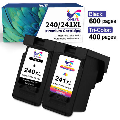 Ink Combo lot for Canon PG-240XL CL-241XL PIXMA MG2220 MG3600 MX532 MX432 MX472