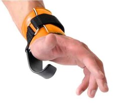 Ganci Palestra col polsiere imbottite Hand Grip Sollevamento Pesi Body Building