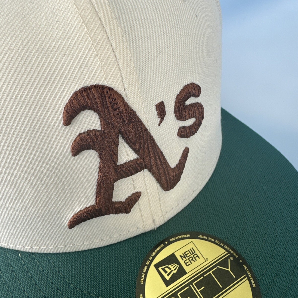 Oakland Athletics Metallic Logo 50 Years 59Fifty New Era Hat
