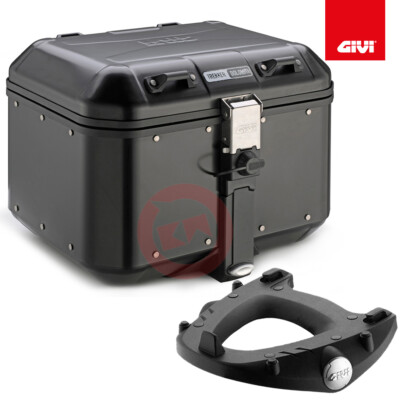GIVI KOFFERRAUM DOLOMITEN DLM46B + PLATTE SR1110 HONDA CROSSTOURER 1200 2012-2019