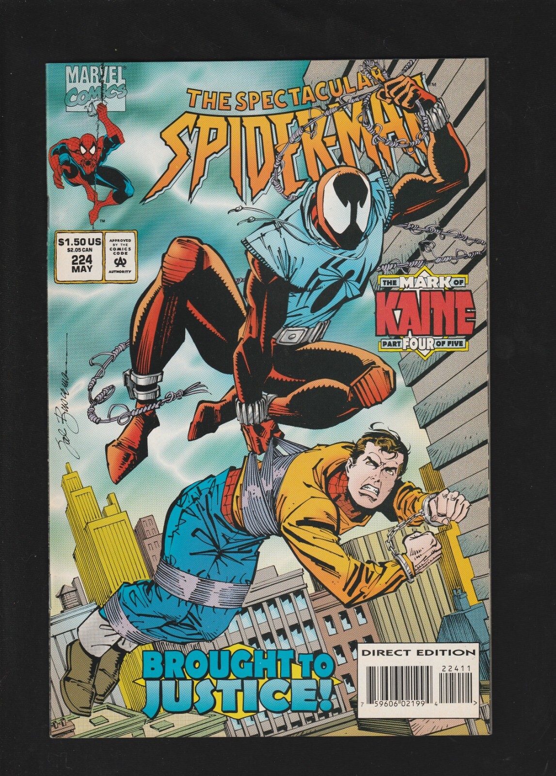 Spectacular Spider-man 224 Newsstand