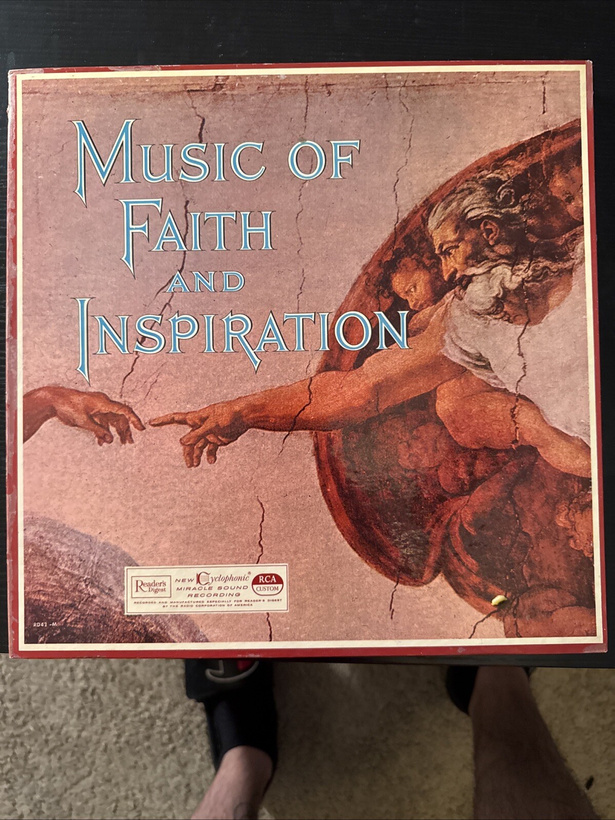 Music Of Faith And Inspiration 3 x Vinyl BOX SET Reader's Digest RD41 -NI 1968