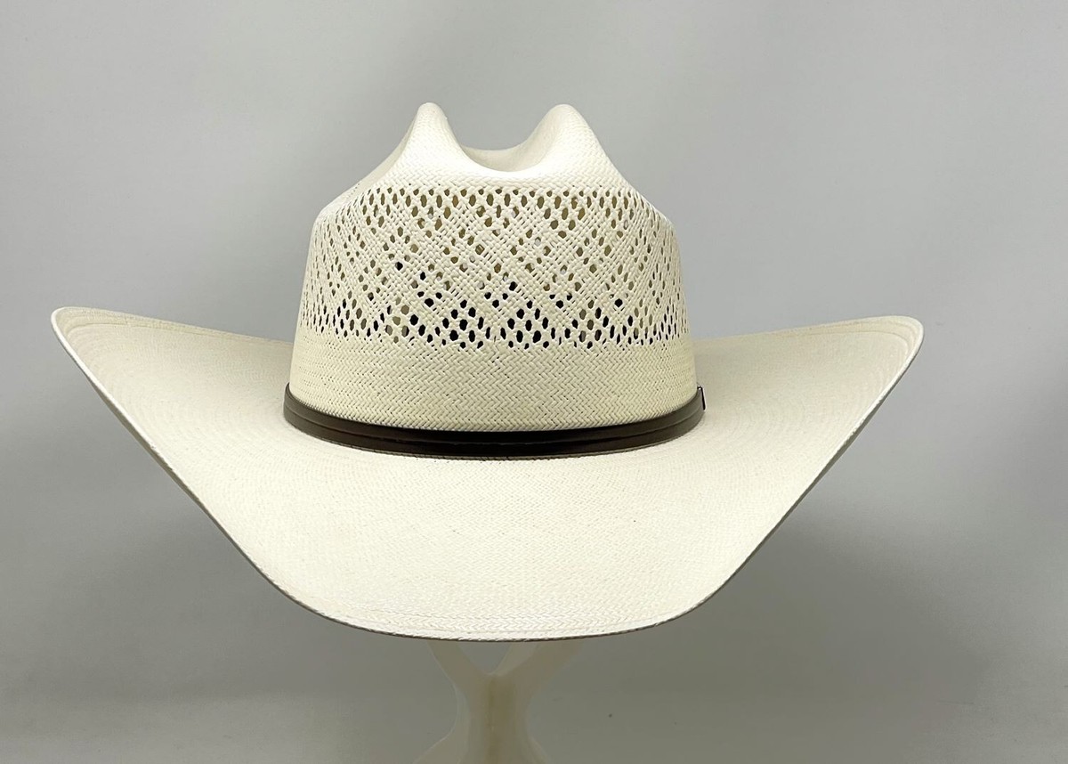 RESISTOL JAXON 20X SHANTUNG STRAW COWBOY WESTERN HAT | eBay